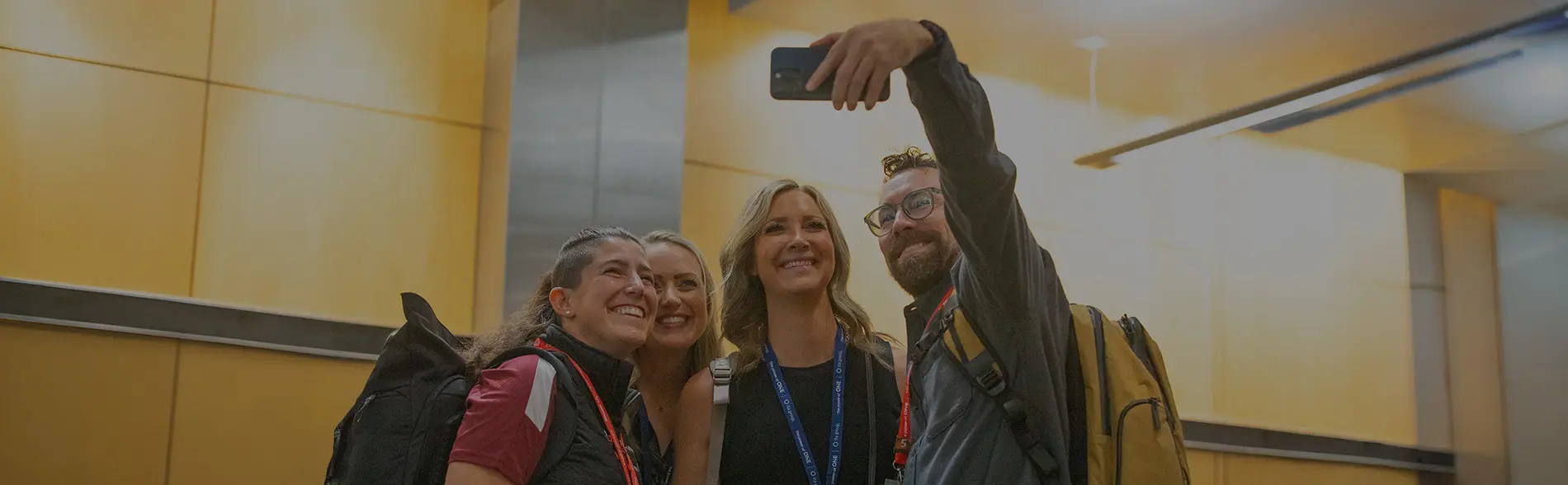 ITA Group event management team taking a selfie